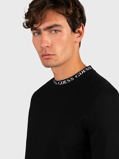 MADS blouse with logo accents - 4
