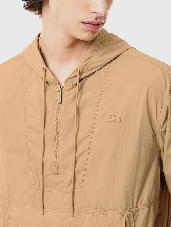 Beige transitional jacket - 4