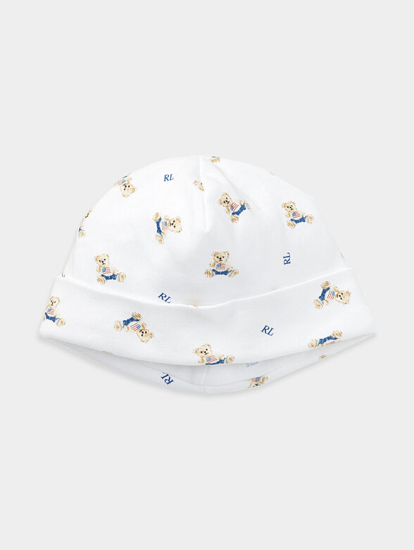 Cotton hat with Polo Bear logo - 1