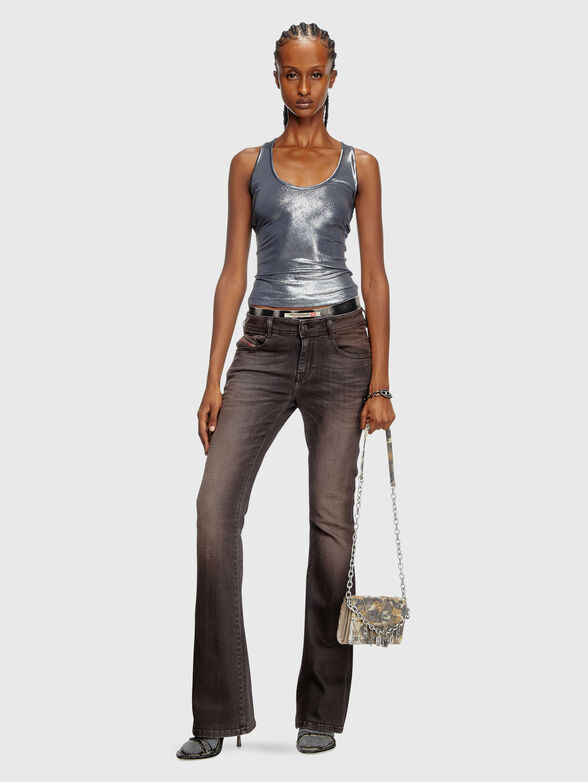 T-AMA top with metallic effect - 1