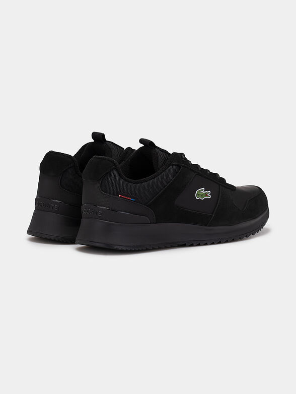 JOGGEUR black sneakers with logo accent - 3