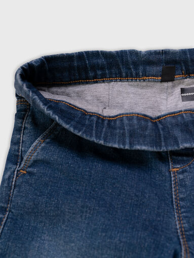 Ellastic waist jeans - 5