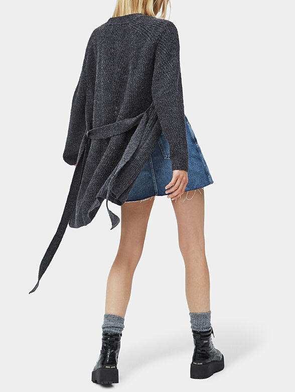 MARIAH cardigan with belt - 2