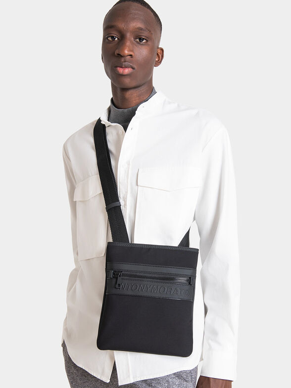 Crossbody bag with embossed logo - 2