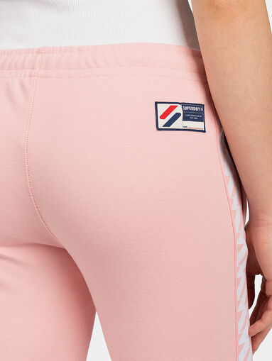 CODE sports pants with contrasting edging - 4