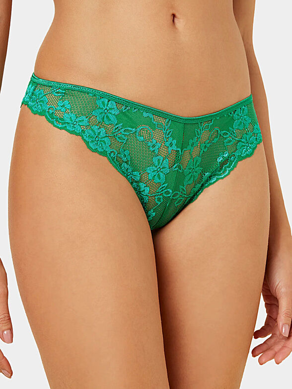 PRIMULA COLOR brazilian briefs in green color - 1
