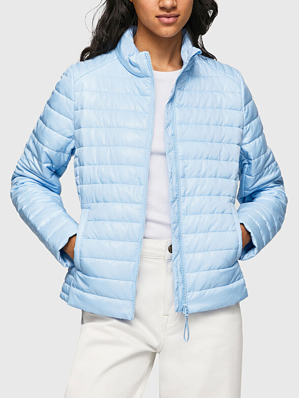 RINNA blue jacket with quilted effect - 1