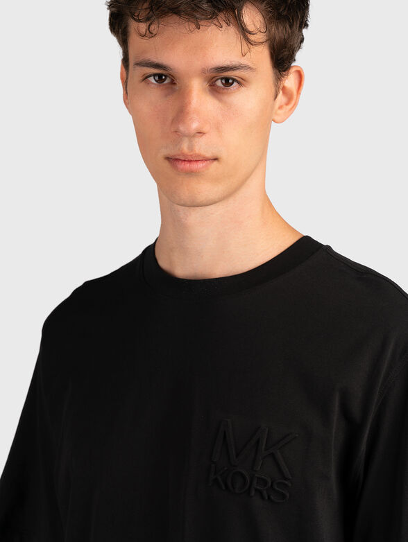 T-shirt with embossed logo on the back - 5