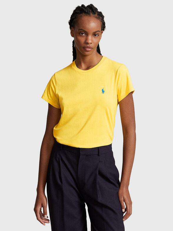 Logo embroidered T-shirt  - 0