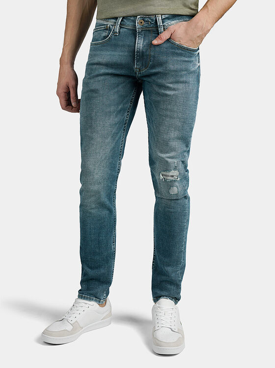 FINSBURY jeans with distressed effect - 1