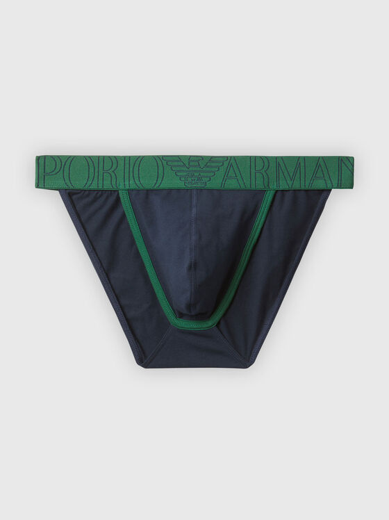 Briefs with contrasting logo detail - 1