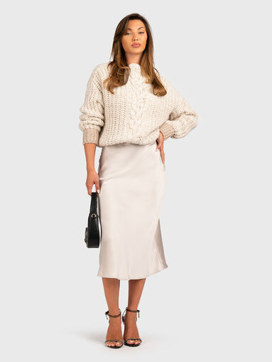 Skirt with satin effect - 5