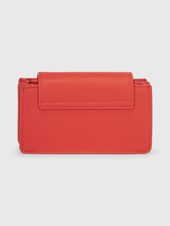 Golden logo-accent bag  - 3