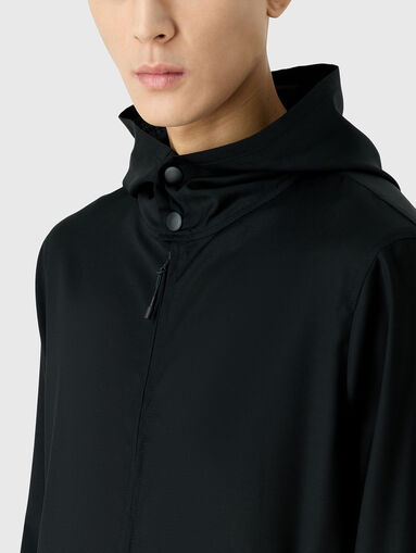 Black jacket with hood - 4