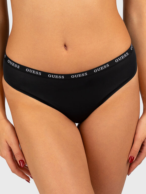 DARCEY bikini with logo band - 0