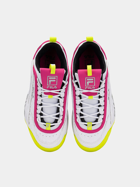 DISRUPTOR black sneakers with colorful accents  - 6