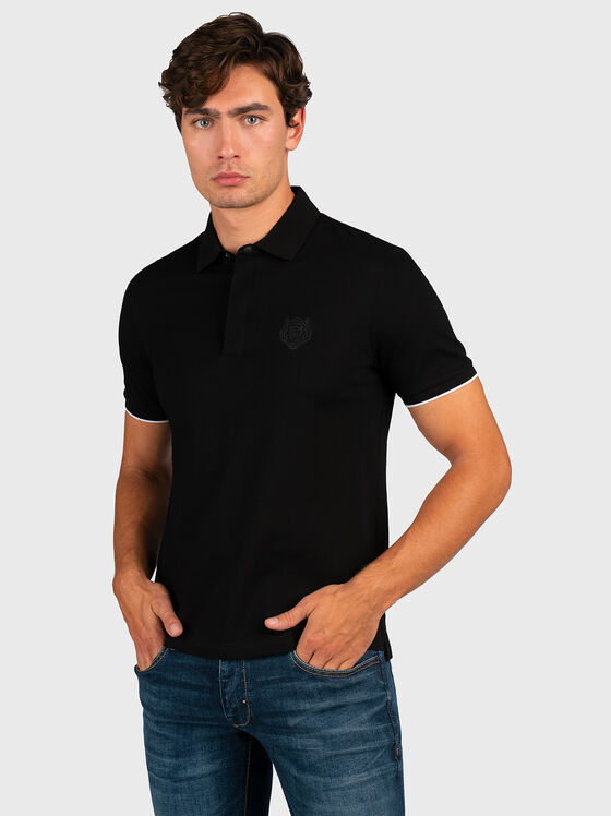 Polo shirt with applique - 1