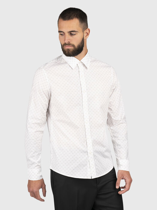 Slim shirt with monogram logo
