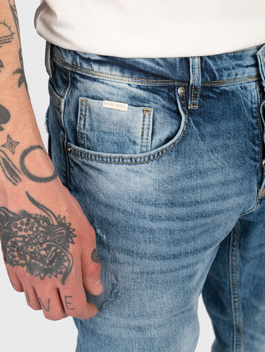 ARGON  cropped slim jeans - 4