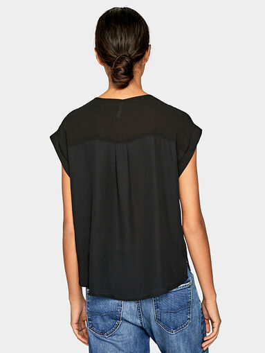 ERIN Top with sheer details - 4