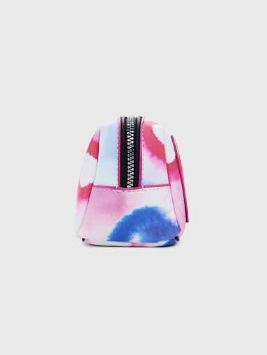 Tie-dye effect toiletry bag - 4