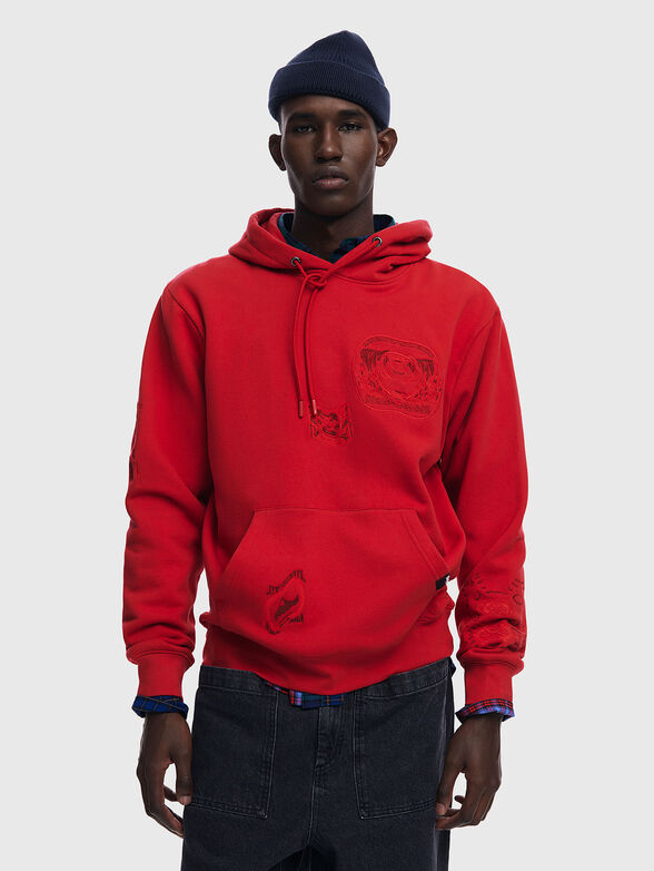 NUEVA ESCOCIA cotton sweatshirt - 0