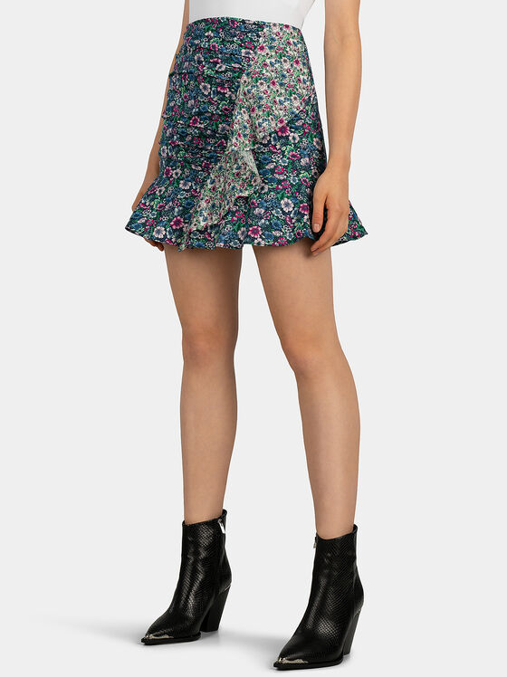 TULA skirt with floral print - 1