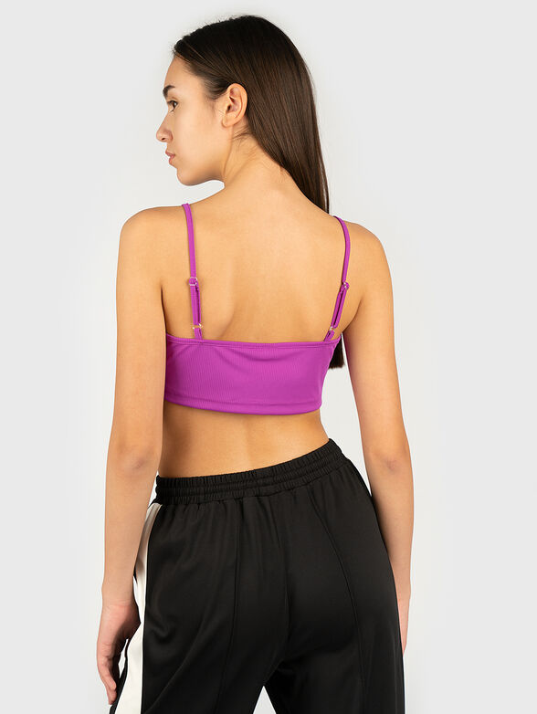 ALIKA black top with logo print - 3