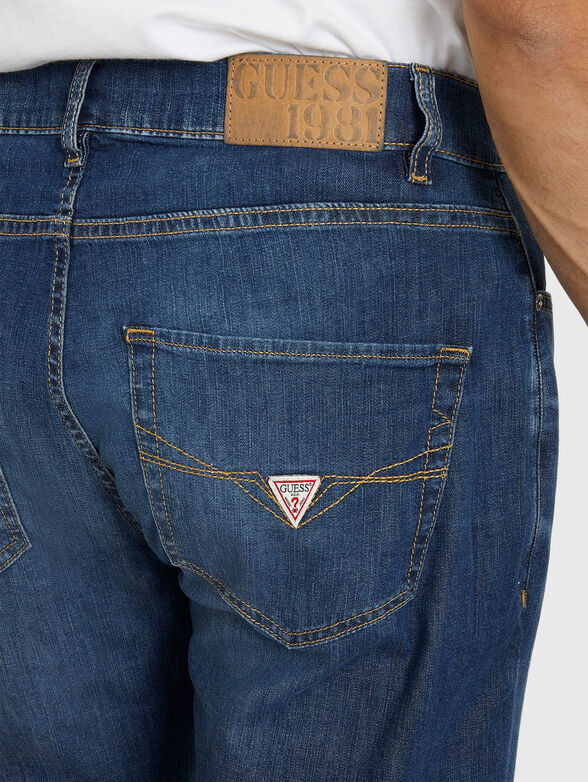 JAMES blue jeans with washed effect - 2