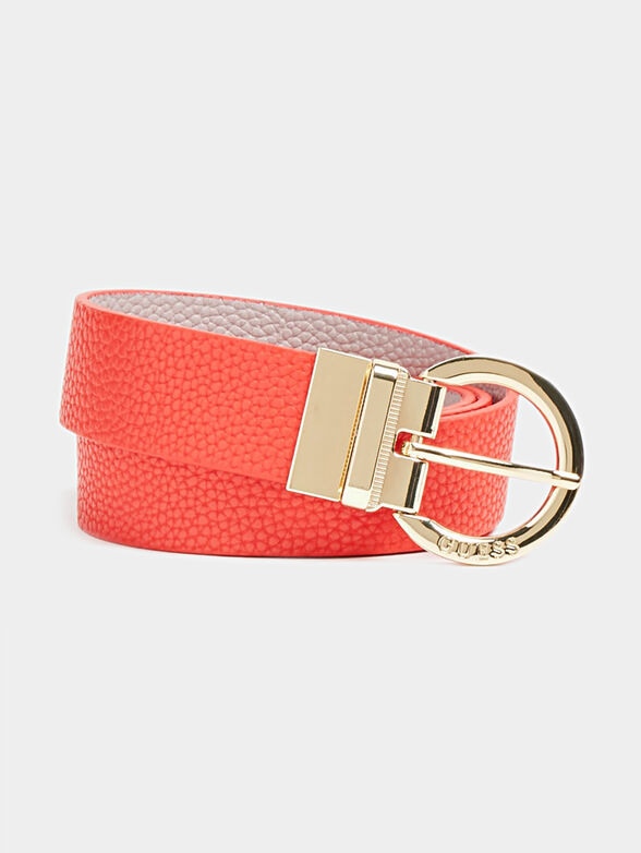 ALBY Reversible belt with logo print - 1