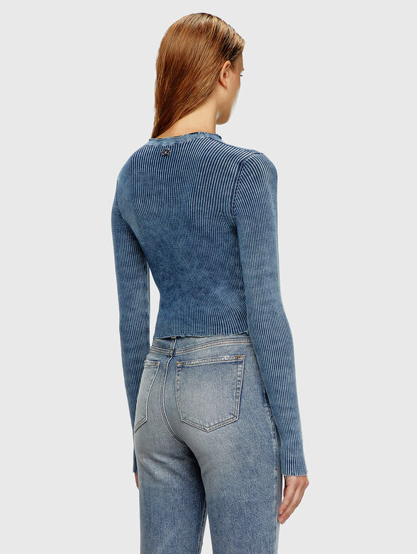 M-ACCHIA ribbed blouse with accent ties - 3