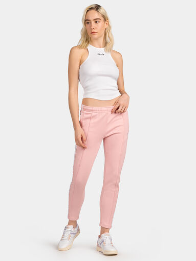 CODE sports pants with contrasting edging - 5