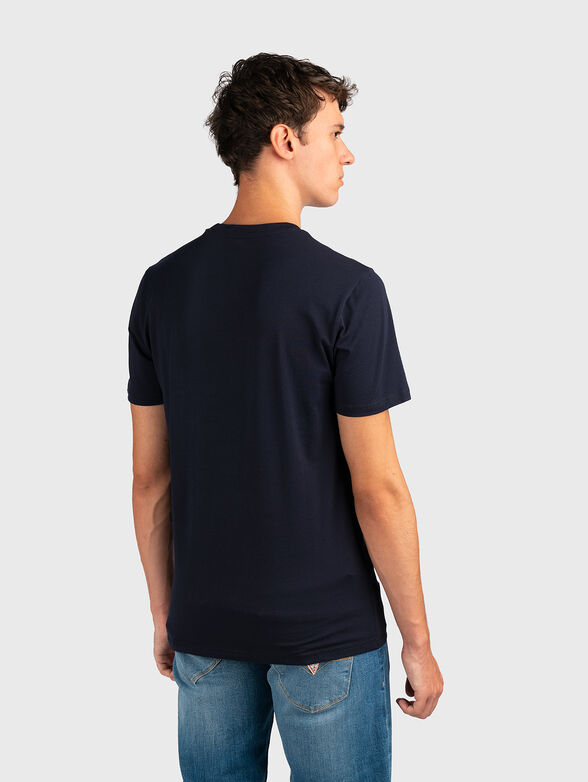 Round neck logo print T-shirt  - 3