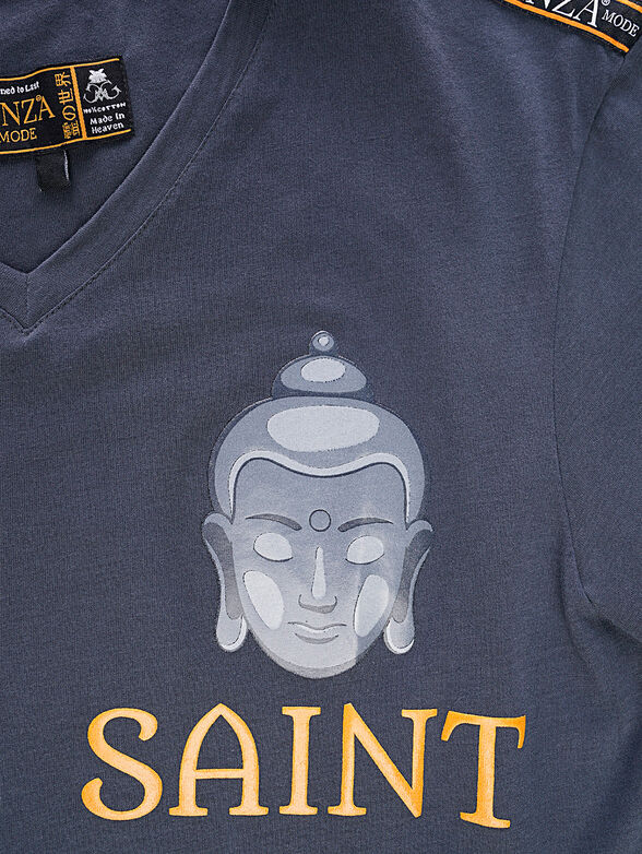 V-neck t-shirt - 3