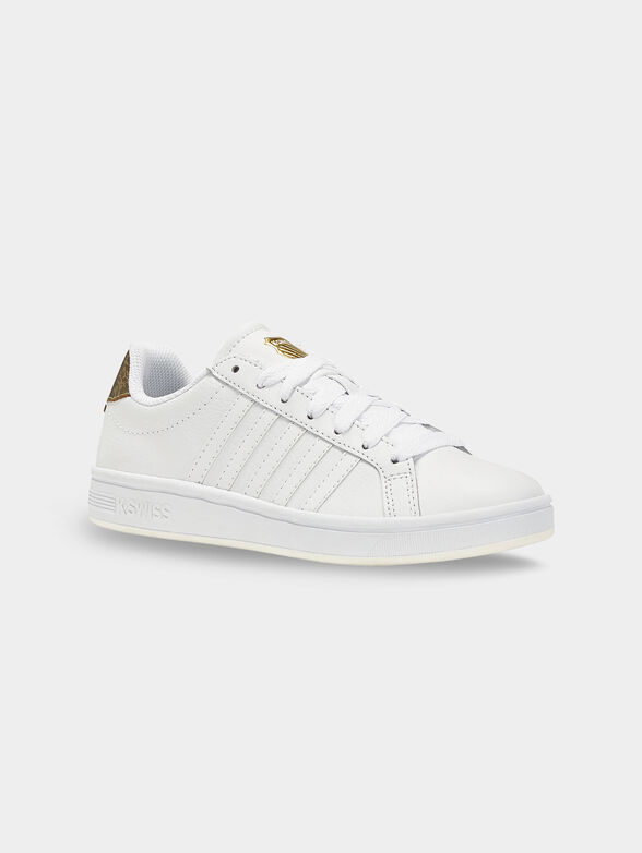 COURT TIEBREAK sports shoes with gold accent  - 1