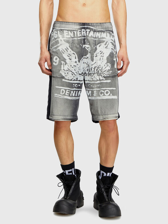 P-EEKLO shorts with print - 1