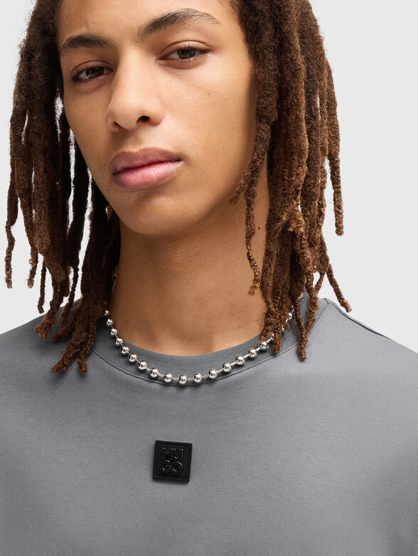 DALILE T-shirt with logo detail - 4