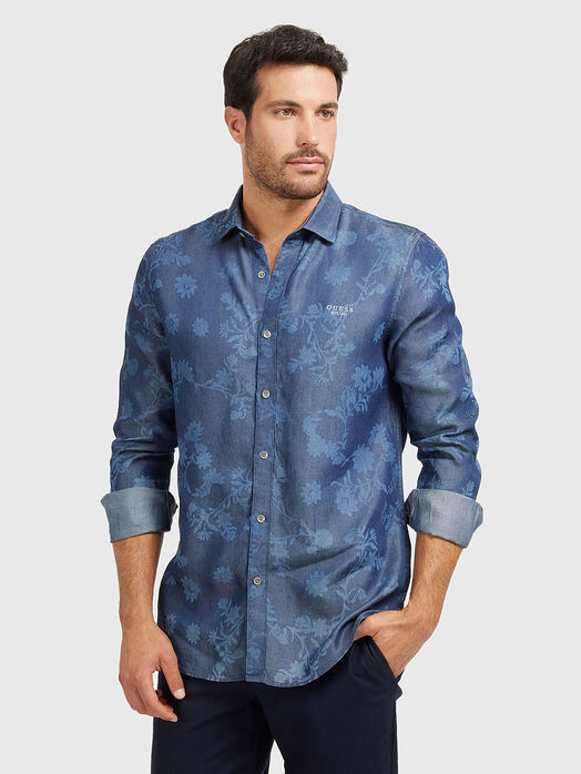Floral print shirt