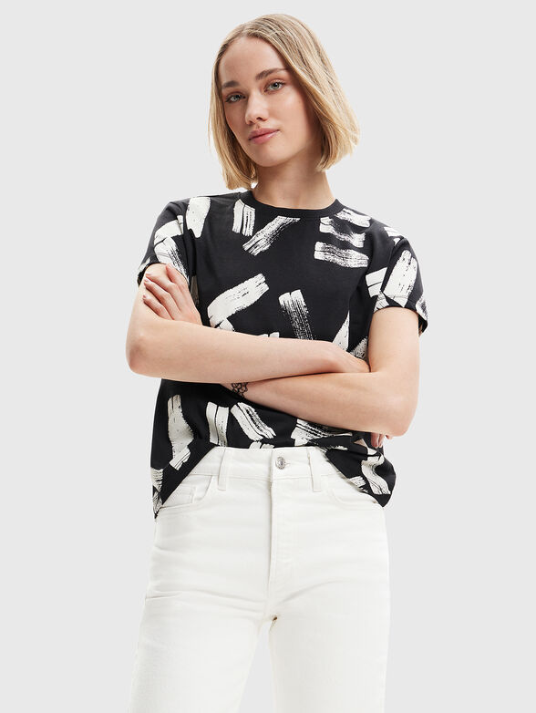 GLASGOW T-shirt with contrasting print - 1