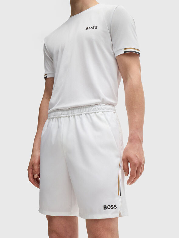 Sports shorts with logo  - 3