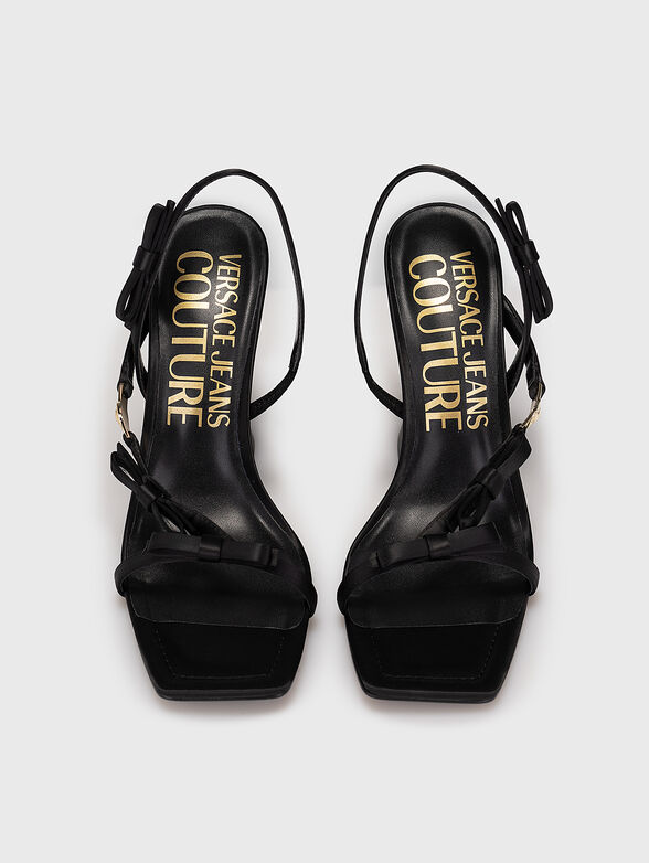 FONDO KIRSTEN DIS. 90 black sandals - 6