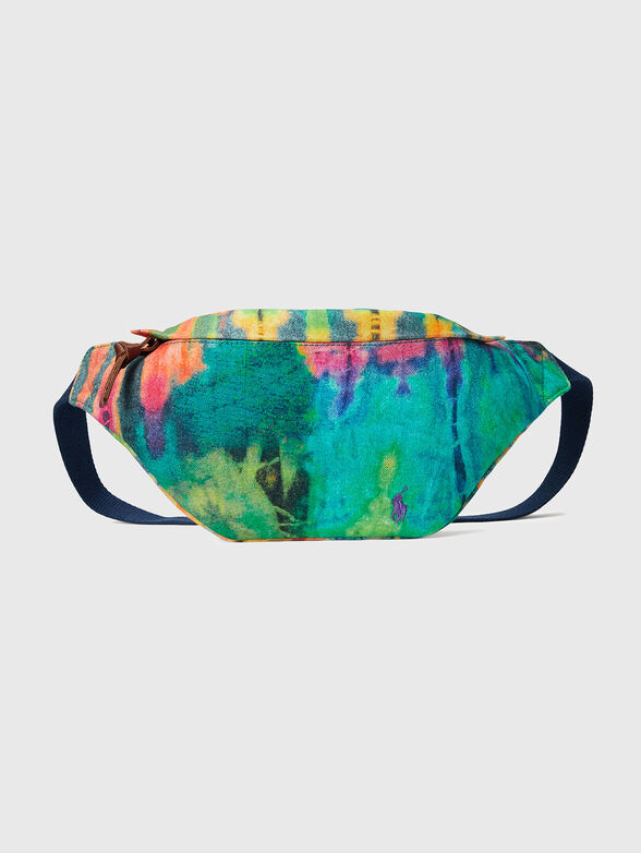 Waist bag with multicolour print - 1