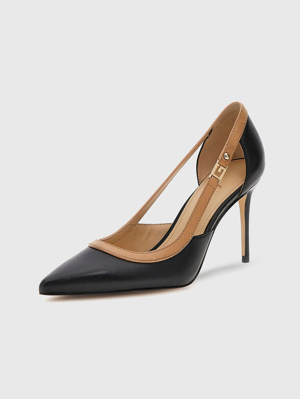 RICKY heeled leather shoes - 2