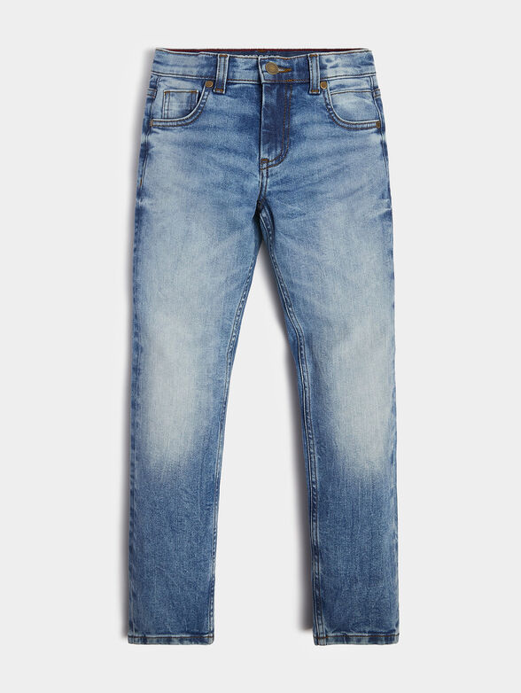 Blue slim jeans - 1