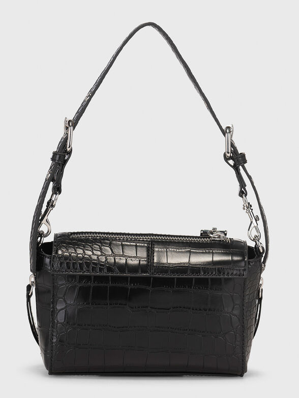 Croc-effect small crossbody bag  - 3