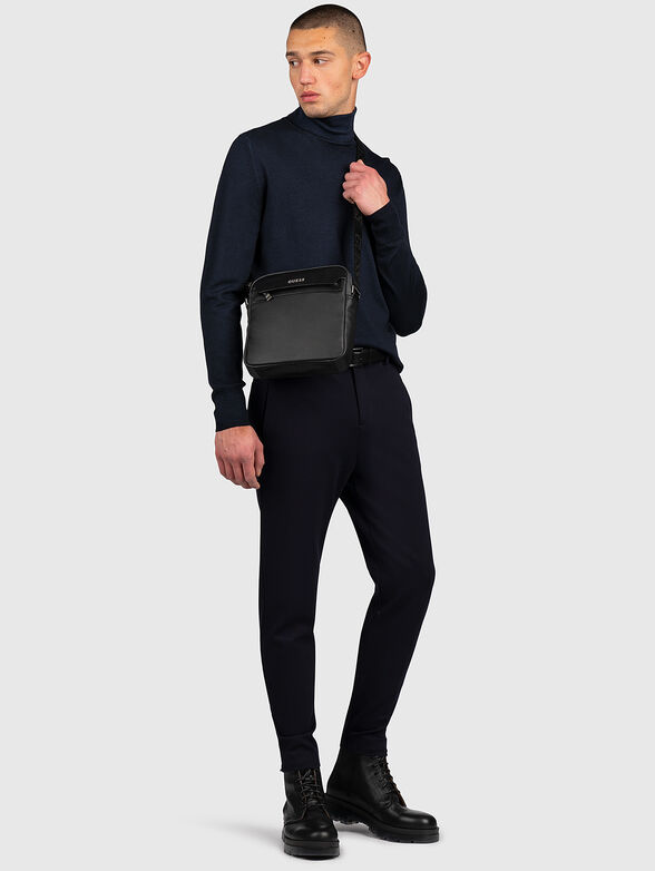 Wool sweater with turtleneck - 2