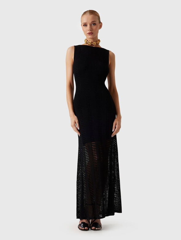 EMMA maxi dress with accented back - 0