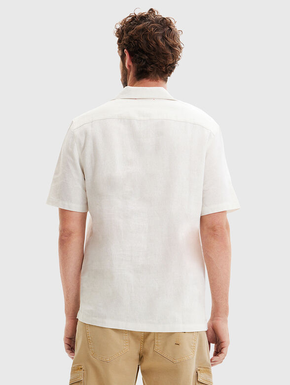  AL AMOR shirt with short sleeves and contrasting print - 2