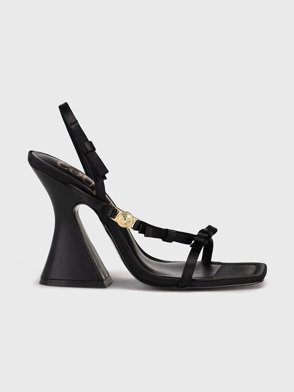 FONDO KIRSTEN DIS. 90 black sandals - 1