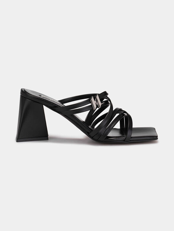 PYRAMIDE sandals with logo detail - 1